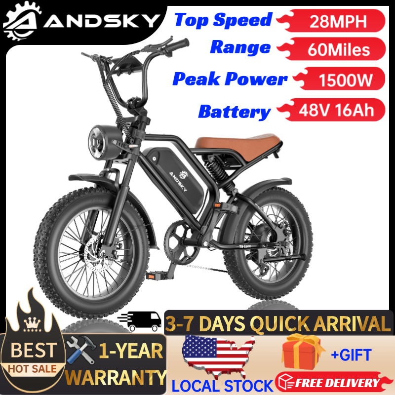 Dual Motor Electric Motorcycle Frame - จักรยานไฟฟ้า ANDSKY T8 Core 1500W 7